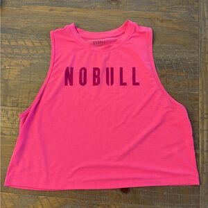 NOBULL Women's Bright Pink Muscle Tee